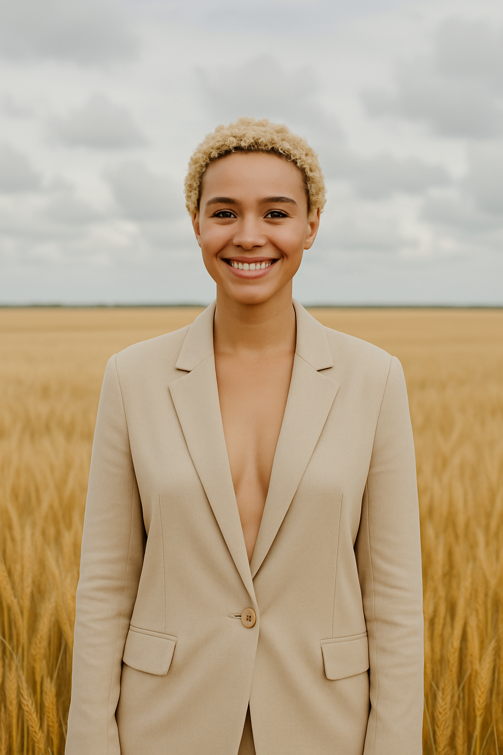 (Oversize) blazer eller trenchcoat